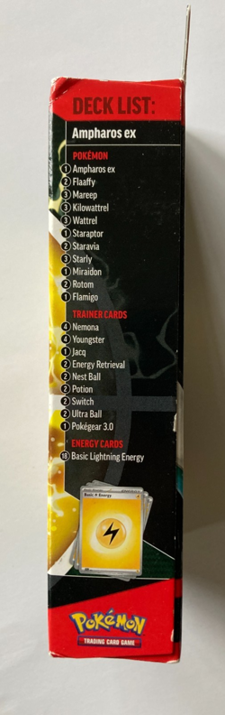 Pokemon TCG Ampharos ex Battle Deck 60 Card Level 1 Ready to Play - Image 3