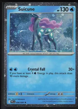 Suicune (Cosmos Holo) Rare Miscellaneous Cards & Products 026/094 LP - Image 1