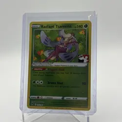 Radiant Tsareena 016/195 Prize Pack Series Cards Holo - Image 2