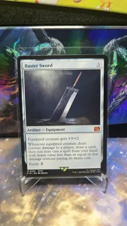 Buster Sword #0255 - MTG: FINAL FANTASY - NM - *NON-FOIL* - MYTHIC - Image 1