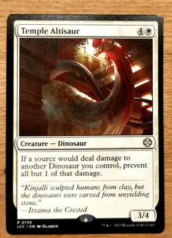 Mtg Magic Tempel-Altisaurus, Temple Altisaur, English Nearmint, Top Dinosaurier - Image 1