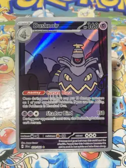 Pokemon TCG Dusknoir 070/064 Shrouded Fable Illustration Rare Holo - Image 1