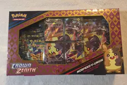 NEW Crown Zenith Morpeko V-Union Premium Playmat Collection Box POKEMON TCG - Image 1