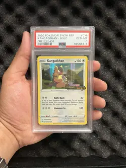 Pokemon Kangaskhan SWSH038 Sword & Shield Promo Holo Prerelease PSA 10 English - Image 1