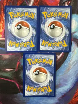 Lot of 3 Pokemon Destined Rivals Prerelease Stamped Cards Mimikyu, Tyranitat & G - Image 2