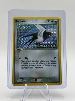 Taillow - 80/107 - Pokemon Ex Deoxys Reverse Holo Rare NM - Image 1