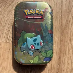 Pokemon TCG Kanto Friends Mini Tin - Brand New & Sealed - Bulbasaur - Image 1