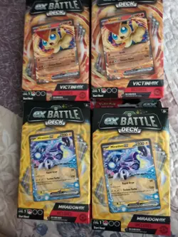 4 Pokemon TCG EX Battle Deck FACTORY SEALED - Image 1
