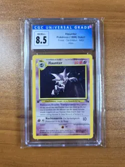 Pokemon Fossil 1st Edition Dutch Haunter CGC 8.5 Holo DUTCH (8061) 6/62 - Image 1