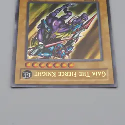 YuGiOh Gaia The Fierce Knight LOB-006 1st Edition Ultra NM-EX Asian English n394 - Image 3