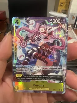 Bandai Perona Special Foil OP14-111 One Piece CCG Character Card - Image 1