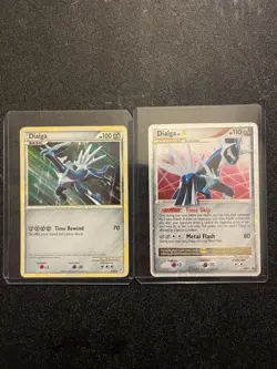 Dialga Pokemon Card Set (3/95, Level X DP17) Ultra Rare Holo - Image 1