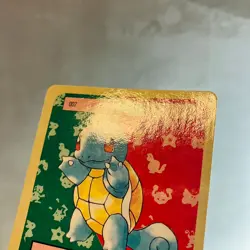 (EX) Topsun Squirtle Wartortle Blue Back Pokemon Card Japanese Vintage 1995 - Image 3