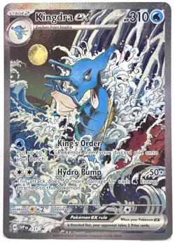 Pokemon Kingdra ex SV: Scarlet & Violet Promo Holo Card 131 English - Image 1