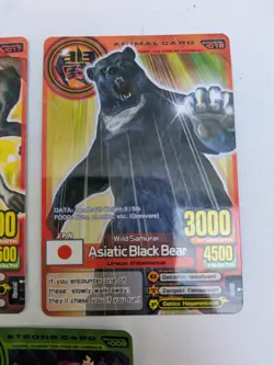 Animal Kaiser 5x Active Arcade Cards Mint Condition Free Postage And Sleeve Inc - Image 5