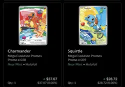 Pokemon Mega Evolution Promos Series 1 Complete 9 Card Set - Image 3
