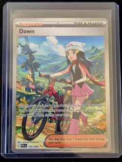 Dawn - 129/094 - SIR - Phantasmal Flames - Pokemon Card - NM/M - Image 3