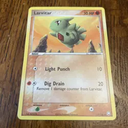 Pokemon TCG Team Rocket Returns Larvitar Card 63/109 Common - Image 1
