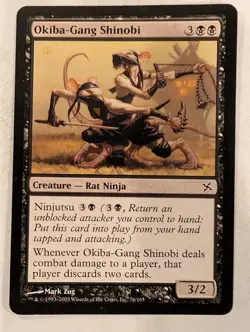 Okiba-Gang Shinobi - Betrayers of Kamigawa Magic the Gathering MTG Nice! - Image 1
