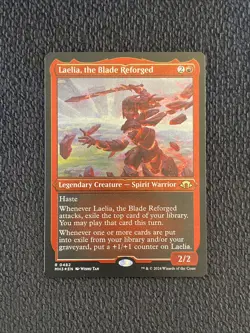 Laelia, the Blade Reforged (Foil Etched) Rare MTG Modern Horizons 3 - Image 1