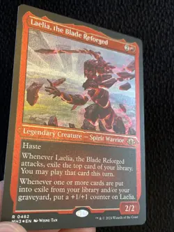 Laelia, the Blade Reforged (Foil Etched) Rare MTG Modern Horizons 3 - Image 2