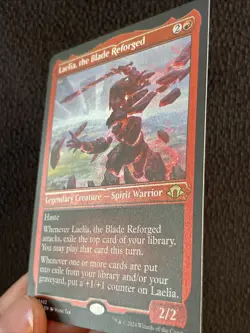 Laelia, the Blade Reforged (Foil Etched) Rare MTG Modern Horizons 3 - Image 3