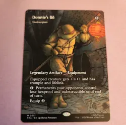 Donnie's Bo - Shadowspear (Borderless) Teenage Mutant Ninja Turtles Regular - Image 1