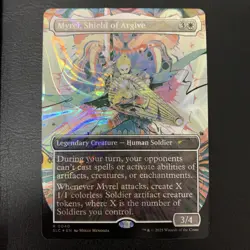 Myrel, Shield of Argive (Halo Foil) Secret Lair Countdown Kit Foil - Image 1
