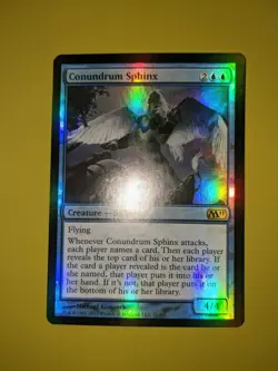 FOIL Conundrum Sphinx x1 Magic 2011 M11 1x Magic the Gathering MTG - Image 1