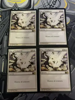 MTG x4 Day of Judgement - M11 NM - Image 1