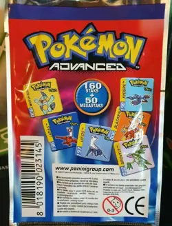 Pokemon Advanced Staks Booster Sealed 3 Staks Sandwich Envelope - Image 2