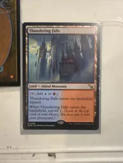 MTG Thundering Falls [MKM] NM MTG Magic the Gathering - Image 1