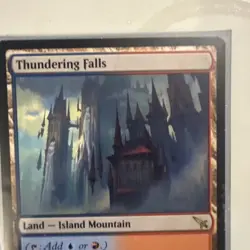 MTG Thundering Falls [MKM] NM MTG Magic the Gathering - Image 2
