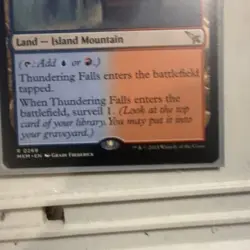 MTG Thundering Falls [MKM] NM MTG Magic the Gathering - Image 3