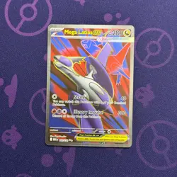 Mega Latias ex Ultra Rare 163/132 Me01: Mega Evolution Holo POKEMON NEAR MINT - Image 1