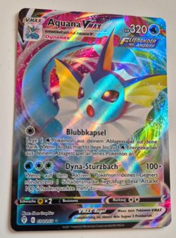 Pokemon TCG Aquana Vmax 030/203 Deutsch Drachenwandel - Image 1