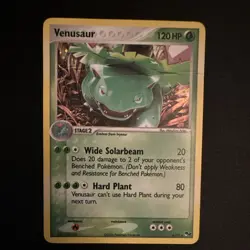 Pokemon TCG Venusaur 006/017 POP Series 2 Rare Holo 120 HP 2006 English - Image 1