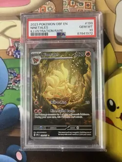 Ninetales 199/197 Pokemon TCG Scarlet Violet Obsidian Flames - Image 1