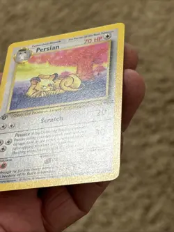 Pokemon Persian 42/64 (1st Edition) Jungle (Never Played) *Near Mint* - Image 3