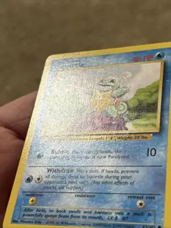 Pokemon Squirtle 063/102 Base Set (Never Played) *Near Mint* - Image 2