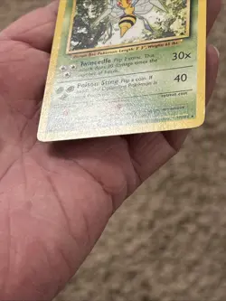 Pokemon Beedrill 17/102 Base Set (Never Played) *Near Mint) - Image 4
