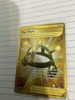 Pokemon Exp. Share Secret Rare Full Art Holo Trainer 180/163 Battle Styles - Image 1