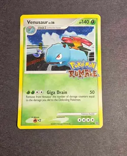 Venusaur 1/16 Pokemon Rumble Holo 140HP Giga Drain 50 - Image 2