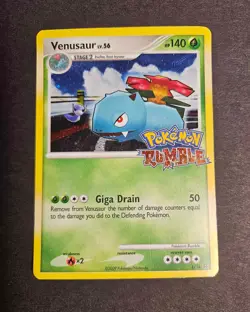 Venusaur 1/16 Pokemon Rumble Holo 140HP Giga Drain 50 - Image 3