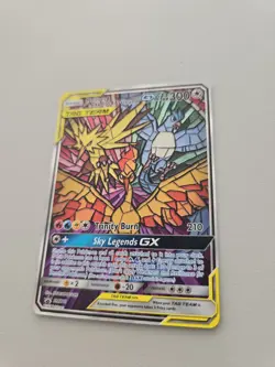 Pokemon TCG Moltres & Zapdos & Articuno Tag Team GX Hidden Fates SM210 - Image 1