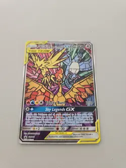 Pokemon TCG Moltres & Zapdos & Articuno Tag Team GX Hidden Fates SM210 - Image 2