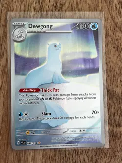 Dewgong 097/094 – Phantasmal Flames, Illustration Rare, Pokemon TCG, Pack Fresh✅ - Image 1