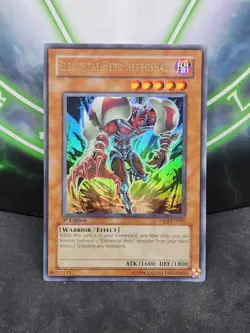 Yugioh Elemental HERO Necroshade YSDJ-EN000 Ultra Rare 1st Edition LP - Image 1