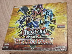 Yu-Gi-Oh! Retro Pack Booster Box (2024) - BRAND NEW & FACTORY SEALED - Image 1