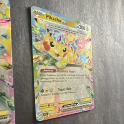 Pokemon TCG Basic Holo Card Lot - Pikachu EX 057/191, 2 Cards, English - Image 3